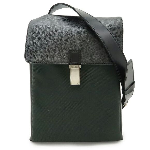 Louis Vuitton Saratov PM Taiga Shoulder Bag